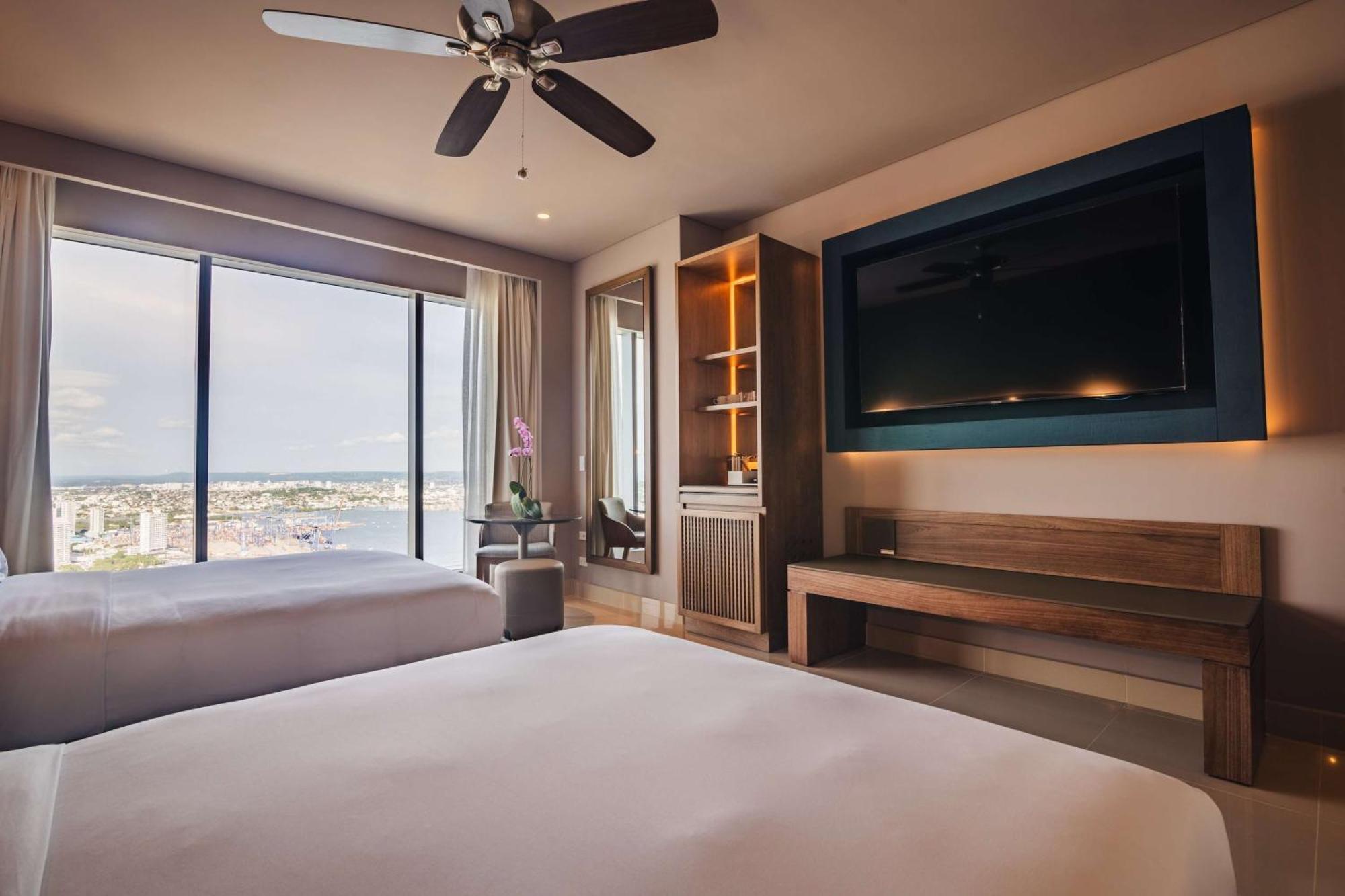 حياة ريجنسي كارتاجينا Cartagena المظهر الخارجي الصورة A bedroom at the hotel